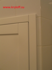 028 Двери в туалет на стену на заказ в Москве